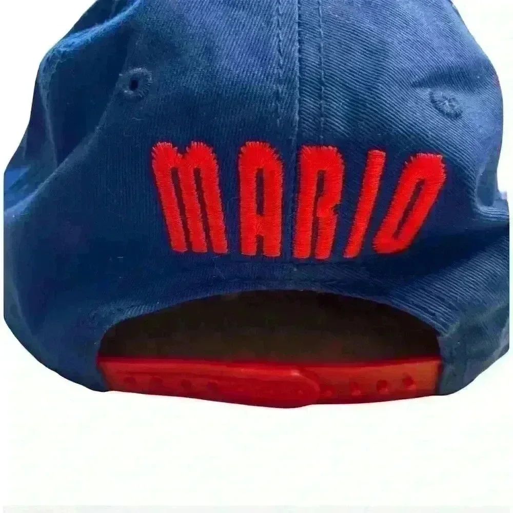 Nintendo Super Mario Bros Snapback Hat Unisex Adjustable Cap